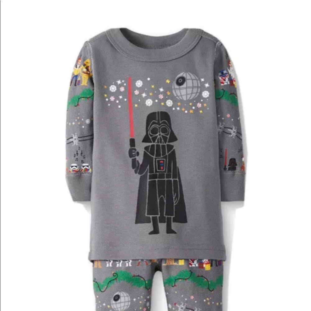 hanna andersson X Star Wars NWT Darth Vader Christmas Pajamas 3-6 mos.